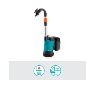 Gardena Tauchpumpe für Regenwassertanks 2000/2 18V P4A