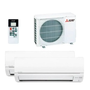 Mitsubishi MXZDW2525E40VF Multi Split Klimaanlage 2x1 Inverter Hohe Effizienz