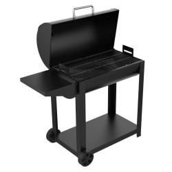 Barbacoa de carbón Dallas con carro para jardín