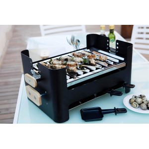 Holzkohlegrill Family großer Grillwagen für Garten