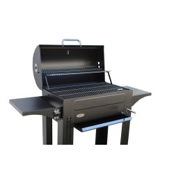 Holzkohlegrill Milano mit Grillwagen für Garten