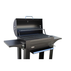 Holzkohlegrill Milano mit Grillwagen für Garten