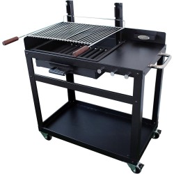 Barbacoa de carbón Avilés con kit y accesorios