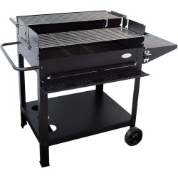 Barbacoa XL de carbón Madrid V20 con carro grande