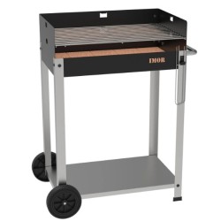 Barbacoa de carbón Villalba con carro