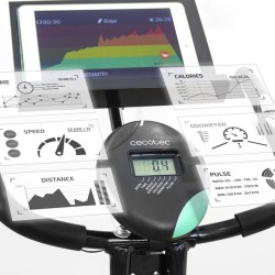 Indoor Faltbares Heimtrainer mit Schwungrad Cecotec X-Bike Pro