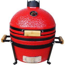 Barbacoa Kamado COOKFIRE 40 cm Roja