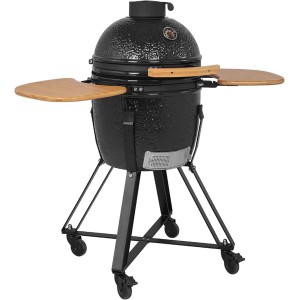 Kamado Grill COOKFIRE 59 cm Schwarz