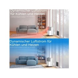 MIDEA PortaSplit 3,5 kW Mobile Split Klimaanlage Kühlen & Heizen mit Halterung