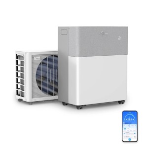 MIDEA PortaSplit 3,5 kW Mobile Split Klimaanlage Kühlen & Heizen mit Halterung