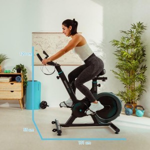 Indoor-Heimtrainer mit Schwungrad Cecotec DrumFit Indoor 13000 Race Sprint