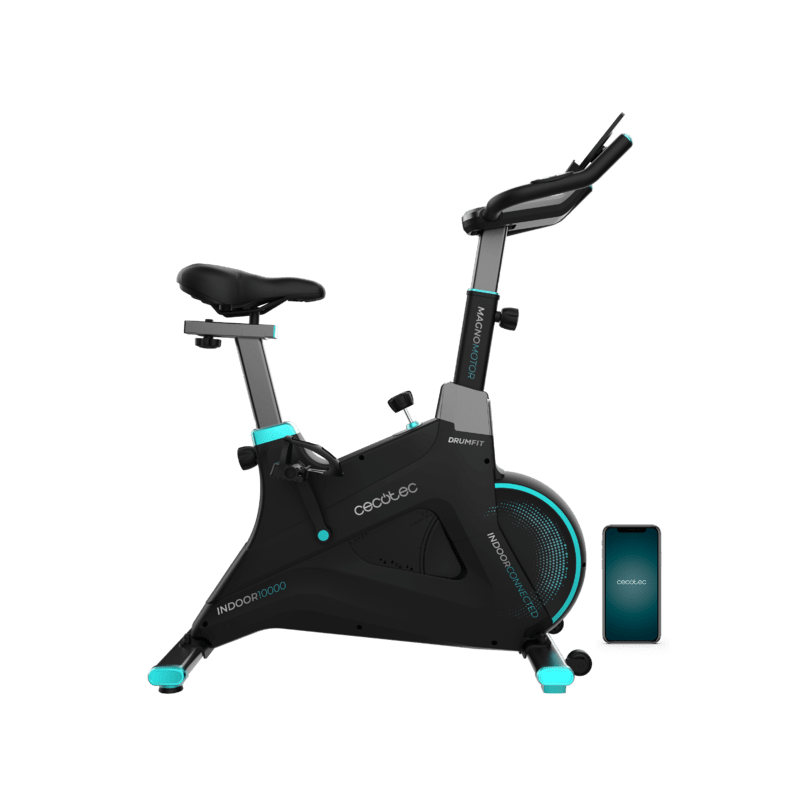 Indoor-Heimtrainer mit Schwungrad Cecotec DrumFit Indoor 13000 Race Sprint con APP