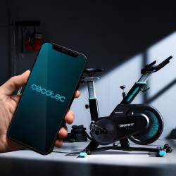 Indoor-Heimtrainer mit Schwungrad Cecotec DrumFit Indoor 7000 Magno Connected con APP