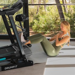 Faltbares Laufband Cecotec DrumFit WayHome 1600 Obelia Ultraflex Pro 1500 W