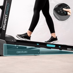 Faltbares Laufband Cecotec DrumFit WayHome 1700 Sprint 1100 W