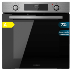 Integrierbarer Multifunktionsofen mit 72 Litern Cecotec Bolero Hexa M226000 Inox A 2800W