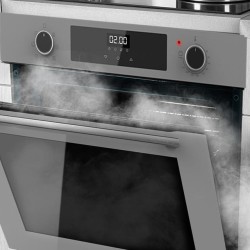 Integrierbarer Multifunktionsofen mit 72 Litern Cecotec Bolero Hexa M226000 Glass Grey A 2800W