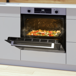 Horno Integrable Multifunción de 72 Litros Cecotec Bolero Hexa M226000 Glass Grey A 2800W