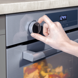 Integrierbarer Multifunktionsofen mit 72 Litern Cecotec Bolero Hexa M226000 Glass Grey A 2800W