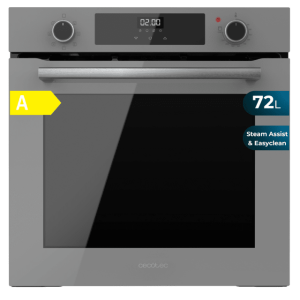 Integrierbarer Multifunktionsofen mit 72 Litern Cecotec Bolero Hexa M226000 Glass Grey A 2800W