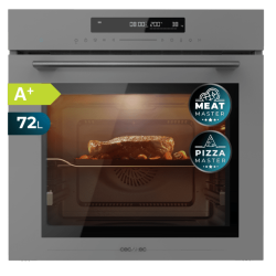 Integrierbarer Multifunktionsofen mit 72 Litern Cecotec Bolero Hexa SM406000 Glass Grey A+ 2900W