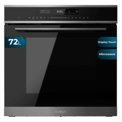 Horno Convencional Integrable con Microondas Line de 72 Litros Cecotec Bolero Hexa MWO706000 Line 2880W