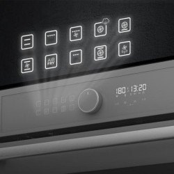 Horno Integrierbare Heißluftfritteuse mit 81 Litros Cecotec Bolero Hexa AF316000 Glass Grey A