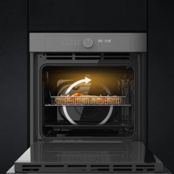 Horno Integrierbare Heißluftfritteuse mit 81 Litros Cecotec Bolero Hexa AF316000 Glass Grey A