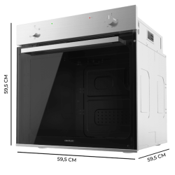 Horno Integrable Convencional de 80 Litros Cecotec Bolero Hexa C126400 Line A 2800W
