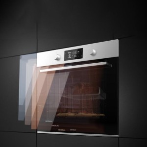 Horno Integrable Pirolítico de 73 Litros Cecotec Bolero Hexa P526000 Line A 2800W