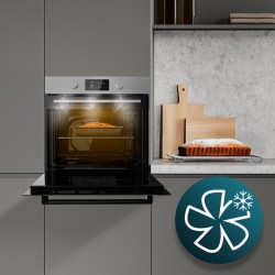 Horno Integrable Pirolítico de 73 Litros Cecotec Bolero Hexa P526000 Line A 2800W
