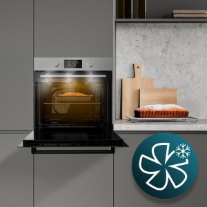 Horno Integrable Pirolítico de 73 Litros Cecotec Bolero Hexa P526000 Line A 2800W