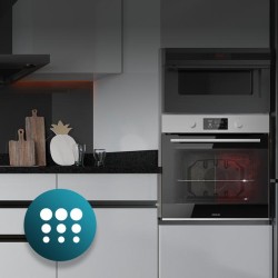 Horno Integrable Pirolítico de 73 Litros Cecotec Bolero Hexa P526000 Line A 2800W
