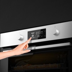 Horno Integrable Pirolítico de 73 Litros Cecotec Bolero Hexa P526000 Line A 2800W