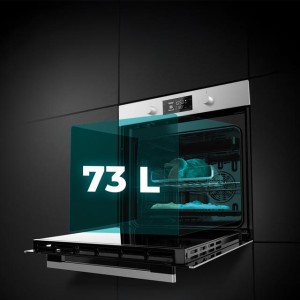Horno Integrable Pirolítico de 73 Litros Cecotec Bolero Hexa P526000 Line A 2800W
