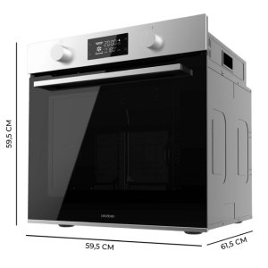 Horno Integrable Pirolítico de 73 Litros Cecotec Bolero Hexa P526000 Line A 2800W