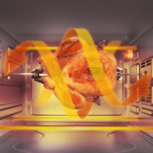 Elektrischer Backofen für den Tisch Cecotec Bake&Toast 4600 Black Gyro