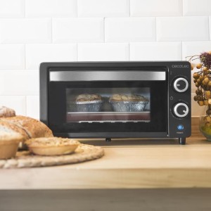 Multifunktionaler elektrischer Tischbackofen Cecotec Bake&Toast 1090 Black Capacidad 10 Litros