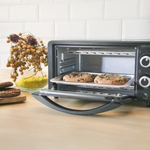 Multifunktionaler elektrischer Tischbackofen Cecotec Bake&Toast 1090 Black Capacidad 10 Litros