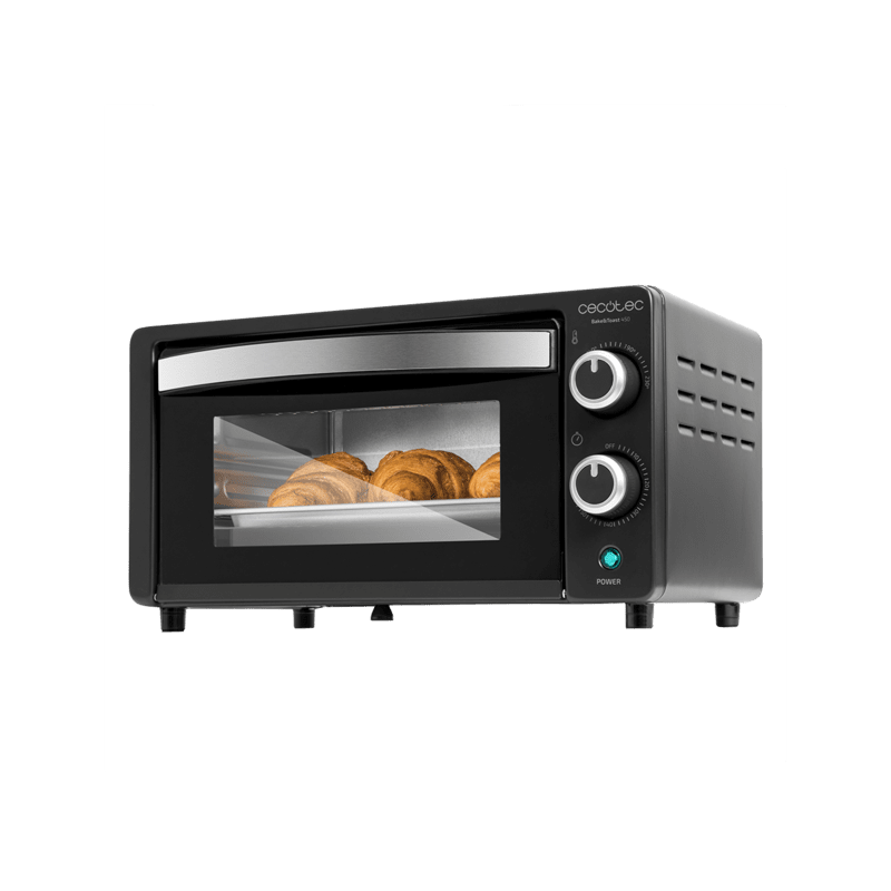 Multifunktionaler elektrischer Tischbackofen Cecotec Bake&Toast 1090 Black Capacidad 10 Litros