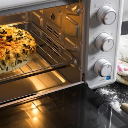 Horno Eléctrico de Sobremesa de Convección Cecotec Bake&Toast 3090 White Gyro Capacidad 30 Litros