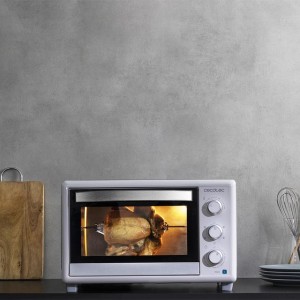 Horno Eléctrico de Sobremesa de Convección Cecotec Bake&Toast 3090 White Gyro Capacidad 30 Litros