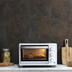 Multifunktionaler elektrischer Tischbackofen Cecotec Bake&Toast 2300 White Capacidad 23 Litros
