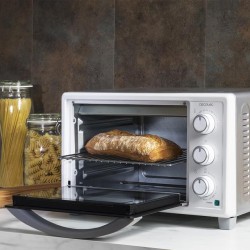 Multifunktionaler elektrischer Tischbackofen Cecotec Bake&Toast 2300 White Capacidad 23 Litros