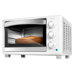 Multifunktionaler elektrischer Tischbackofen Cecotec Bake&Toast 2300 White Capacidad 23 Litros