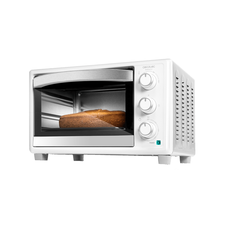 Multifunktionaler elektrischer Tischbackofen Cecotec Bake&Toast 2300 White Capacidad 23 Litros