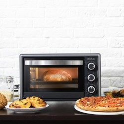 Elektrischer Tischbackofen mit Konvektion Cecotec Bake&Toast 2600 Black Capacidad 26 Litros