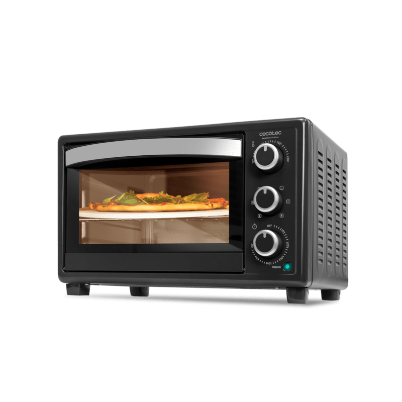 Elektrischer Tischbackofen mit Konvektion Cecotec Bake&Toast 2600 Black Capacidad 26 Litros
