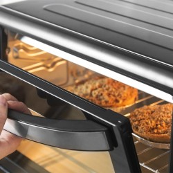 Elektrischer Tischbackofen mit Konvektion Cecotec Bake&Toast 3090 Black Gyro Capacidad 30 Litros