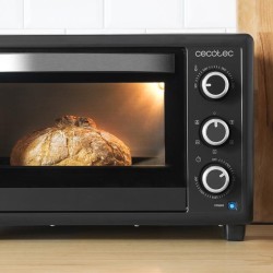 Elektrischer Tischbackofen mit Konvektion Cecotec Bake&Toast 3090 Black Gyro Capacidad 30 Litros